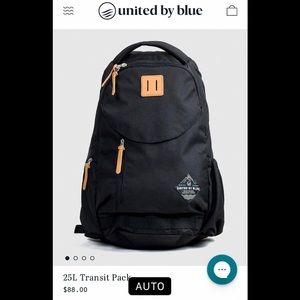 United by blue 25 liter backpack
